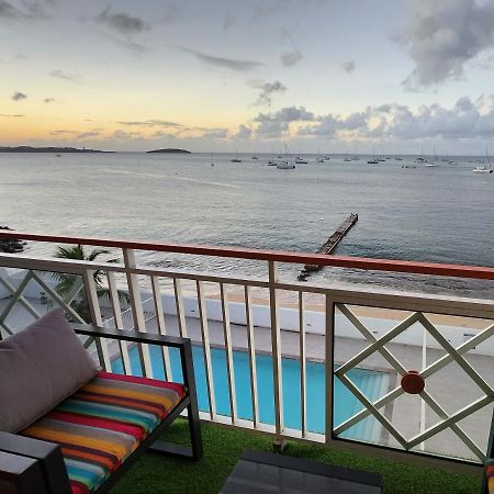 Beau Duplex Vue Mer Avec Piscine Et Acces Plage Marigot  Kültér fotó