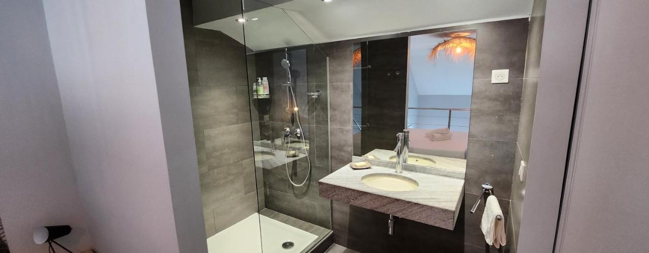 Beau Duplex Vue Mer Avec Piscine Et Acces Plage Marigot  Kültér fotó